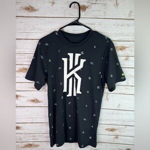 Nike Kyrie Irving Halloween Dri fit Graphic T Shirt Mens Size Small Black